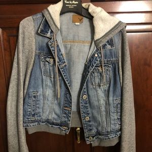 American Eagle Jean and Terry Jacket